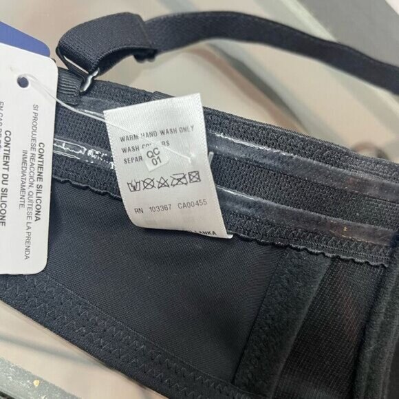 Fantasie Women’s 32DD Black Smoothing Soft Moulded Strapless Option Grip Bra NWT - Picture 5 of 9